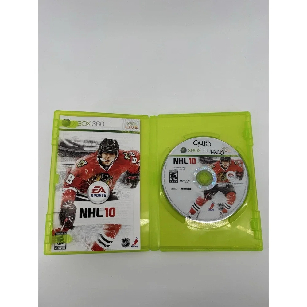NHL 10‎ Microsoft Xbox 360 EA Sports CIB With Manual